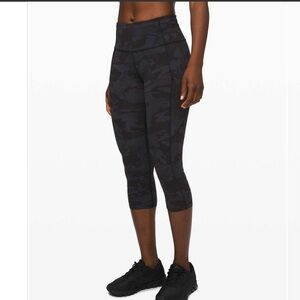 Lululemon Fast And Free High-Rise Crop Leggings 19”